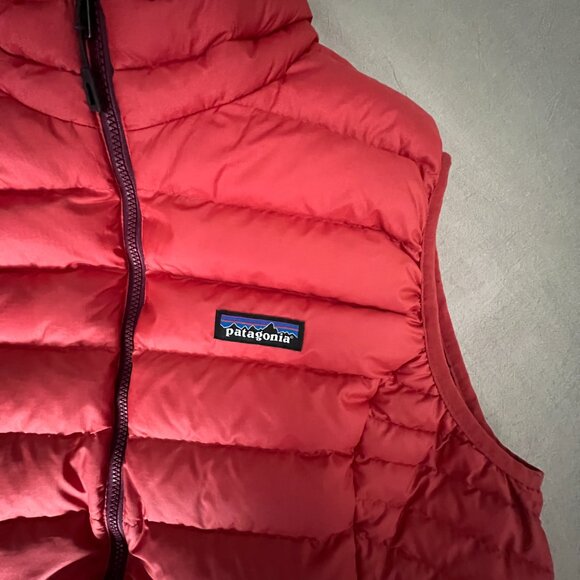 PATAGONIA Women's Down Sweater Vest - Orange - Good Used Condition - Picture 10 of 16